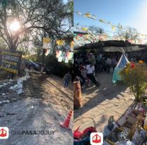 Apareció la Virgen de Urkupiña en Jujuy: cientos de personas se juntaron para celebrarla