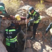 Encontraron en el cerro a un changuito que estaba desaparecido