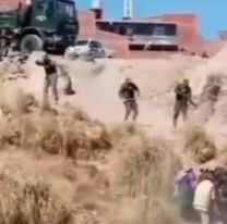 Brutal enfrentamiento entre Gendarmería Nacional y bagayeros bolivianos en La Quiaca