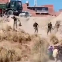 Disparos y piedrazos en La Quiaca: duro enfrentamiento entre gendarmes y "paseros"