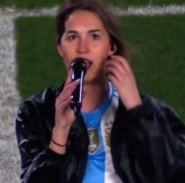 La drástica decisión que tomó la chica que cantó en los festejos de la Selección