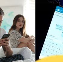 Descubrió que su esposo le era infiel con una enfermera y filtró los escandalosos chats 