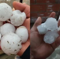 Cayó granizo y estas son las provincias con amenaza del mismo fenómeno