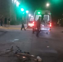 Ciclista jujeño lucha por su vida: lo atropelló una ambulancia