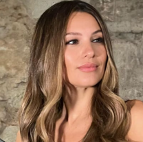 El insólito cartel que le dedicaron unos peregrinos a Pampita