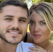 La confusa foto de Wanda Nara con Mauro Icardi que desorientó a L-Gante : "Mi asador"