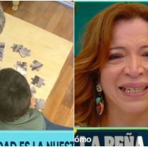 No pudo aguantar el llanto: así festejó Lizy Tagliani su primer Día de la Madre