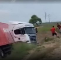 Camión chocó de frente contra un auto en ruta 34: hay un muerto