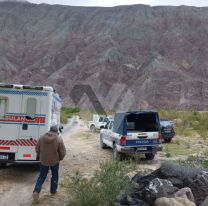 Rescataron a una abuelita que estaba en medio de los cerros