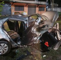 Periodistas jujeños chocaron de frente con un conductor machado y se salvaron de milagro