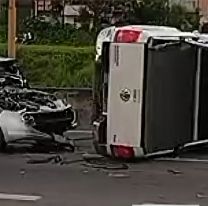 Una familia que iba a la Cena Blanca protagonizó un brutal accidente en la ruta nacional 9