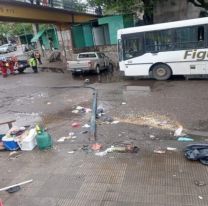 Choque en la vieja terminal: escalofriantes detalles del conductor