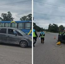 Brutal choque en Alto Comedero: Derribaron un semáforo 