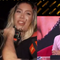 ¿Está bien? Qué le pasa a Wanda Nara en la cara...
