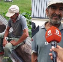 La dura realidad de Roberto, un abuelo jujeño que asiste a un comedor para sobrevivir