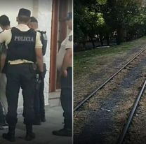 Tres hombres fueron sorprendidos intentado robar los rieles del ferrocarril