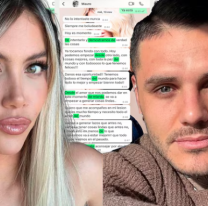 "¿Qué hiciste en el baño" Mauro Icardi sigue mostrando chats de Wanda Nara