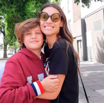 Confundieron al hijo de Pampita con Icardi por su nuevo look