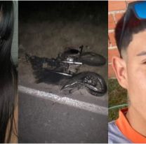 Chocaron y mataron a una pareja que viajaba en moto