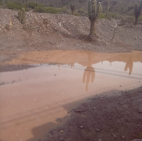 "Parece un río pero es una calle de Tilcara", vecinos indignados