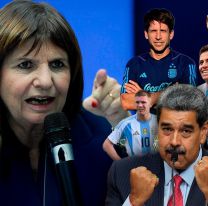 Patricia Bullrich alertó sobre el viaje de la Selección argentina Sub 20 a Venezuela: "Los pueden secuestrar"