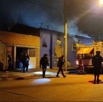 Gritos y desesperación en San Pedrito: se incendió una panadería 