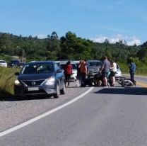 Violento choque en la ruta 9: una mujer herida de gravedad