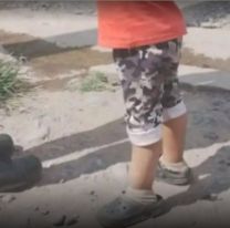 Encontraron a un nene caminando solo por la calle: buscan a su familia