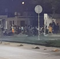 Un hombre en moto atropelló a un nene que iba en bicicleta en barrio Solidaridad