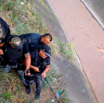 Impresionante rescate de un jujeño que cayó al canal 