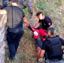 Rescataron a un hombre que cayó en un canal de San Pedro de Jujuy