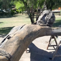 En Libertador prenden fuego al gigante Cristo de la Hermandad