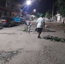 Palpalá: Vecinos reparan calles ante el abandono municipal