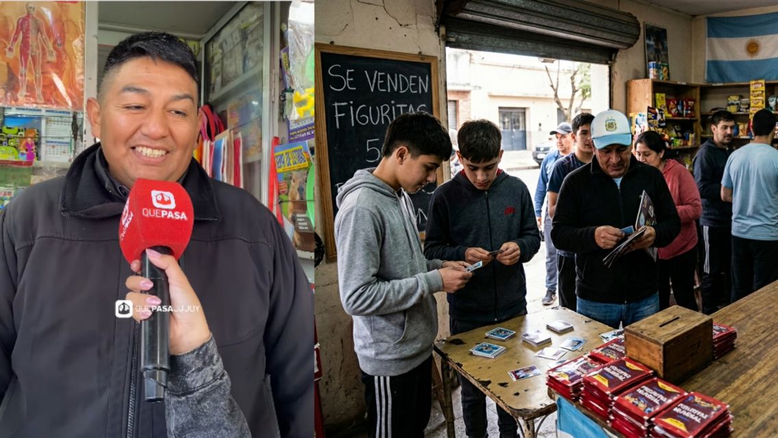 En Jujuy se agotaron los álbumes del Mundial y hay fanáticos que compran hasta 50 figuritas
