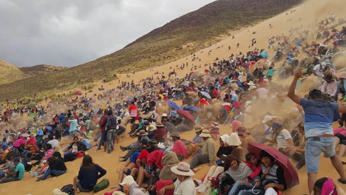 Tradición en el "cerro de arena" esta tarde inicia el Festival del