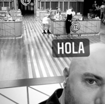 Por esta foto, casi despiden a Martitegui de Masterchef Celebrity