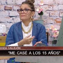 María Fernanda Callejón: "Me casé a los 15 años con un folclorista norteño, 11 años mayor que yo".