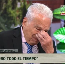 El llanto incontrolable de Alberto Cormillot al aire, en vivo, no se pudo contener