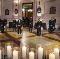 Dos artistas norteños actuaron en el homenaje a las víctimas de covid