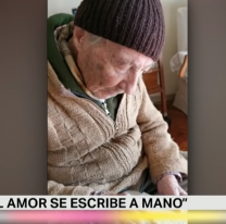 El más fanático de Messi es un abuelito de 100 años y ¡es argentino!