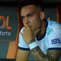 Después de alzar la copa, Lautaro Martínez recibió la peor noticia