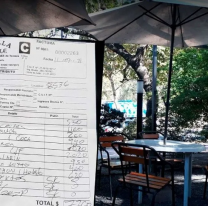 La estafa de un restaurante, le cobraron 8 mil pesos con un "menú paralelo"