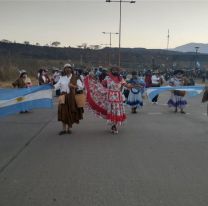 Sin autorización: Los gauchos marcharon igual por el 23 de Agosto