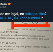 "Esto no puede ser legal", fueron a comer y... otra vez un ticket bochornoso