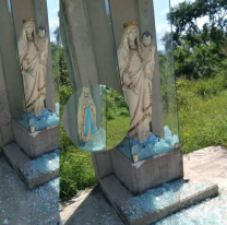 Reventaron los santuarios de 3 virgencitas en el Paseo del peregrino. ¿Quién controla?