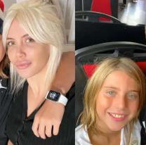 El hijo de Wanda Nara y Maxi López que "odia" Argentina, se hizo un look muy europeo