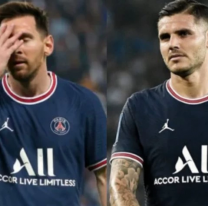 El cabaret llegó al PSG: estalló todo entre Messi y Mauro Icardi, se dijeron de todo