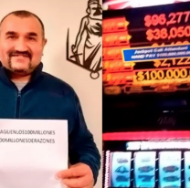 Obrero ganó $ 100 millones en una tragamonedas en Santa Cruz, pero en el casino lo maltrataron y no le pagaron