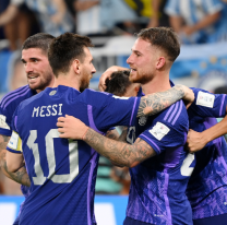 La foto de la selección argentina que se filtró junto a la Virgen de Tilcara