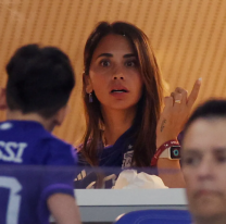 Como nunca se la vio: Antonela Roccuzzo furiosa con uno de sus hijos